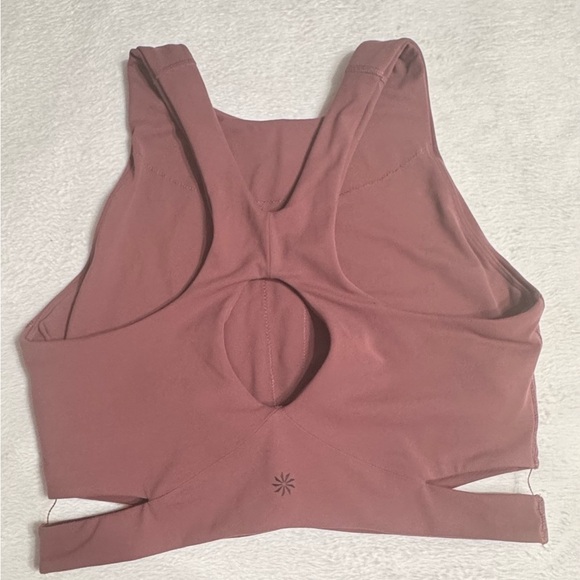 Athleta mauve crop top size S - Picture 4 of 8